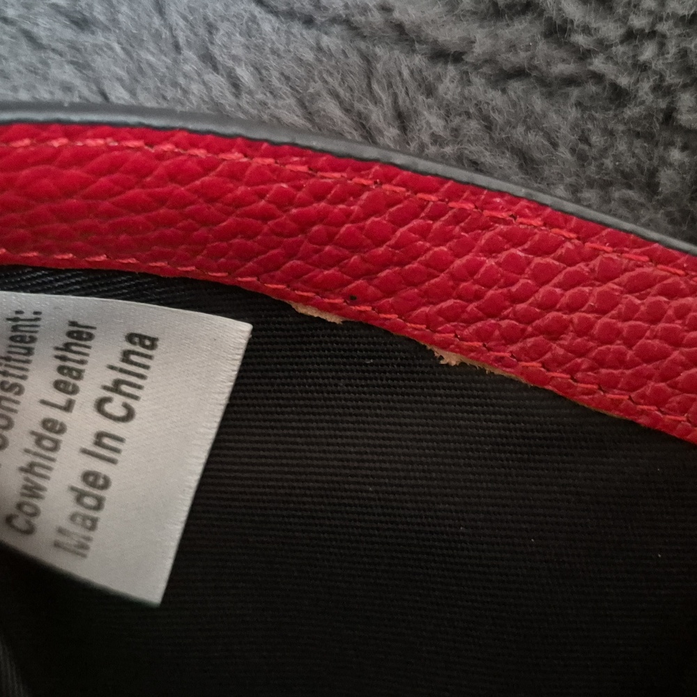 NWOT Leather Small Red Wallet! - Picture 9 of 11